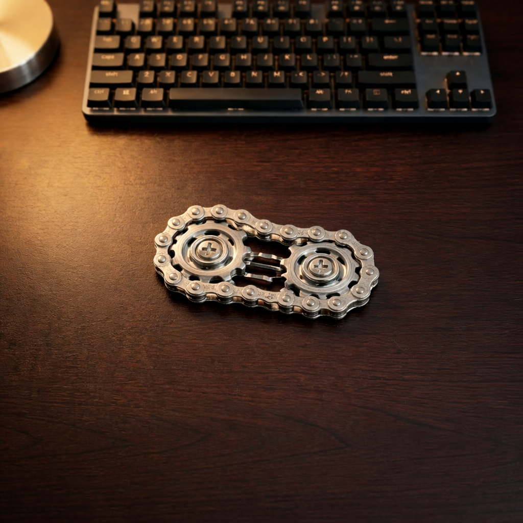 GearGlide Fidget Toy Rotating Stress Relief for Focus