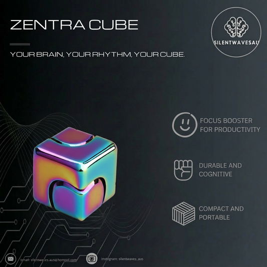 Zentra Cube: Sensory Fidget Toy for Focus & Calm