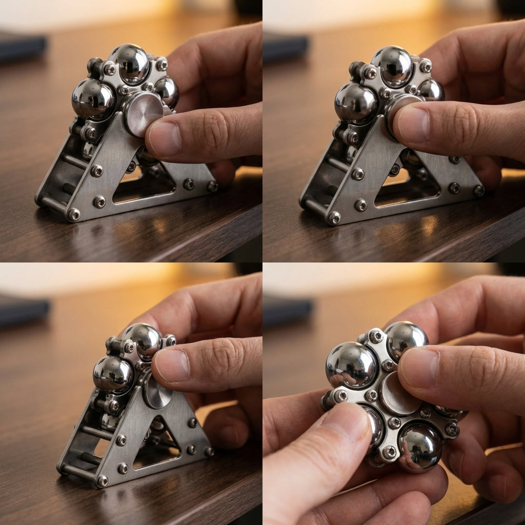 ZenSpin Fidget Spinner: Stress Relief, Focus Enhancer