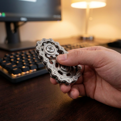 GearGlide Fidget Toy Rotating Stress Relief for Focus