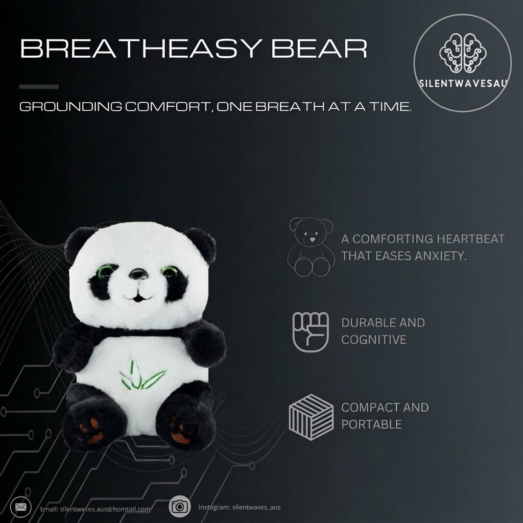 Breatheasy Bear: Anxiety Relief, Grounding Comfort
