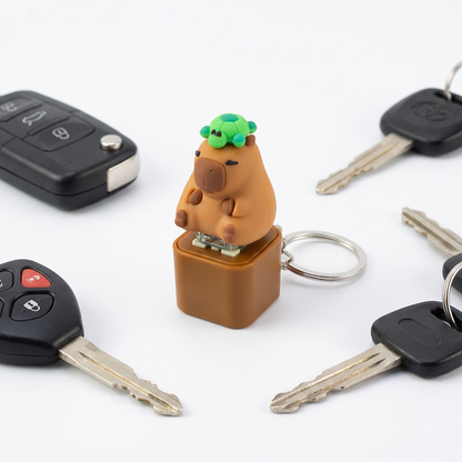 Clicky Capybara Fidget Toy: Sensory Fidget Button