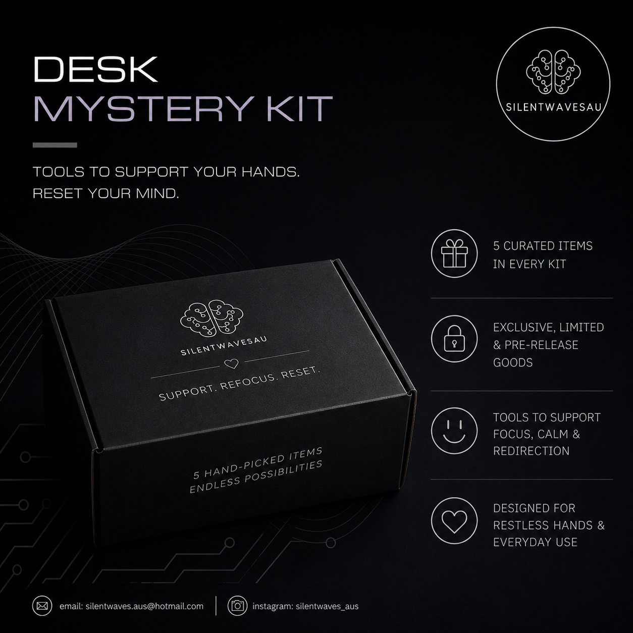 Desk Mystery Kit – Focus Edition