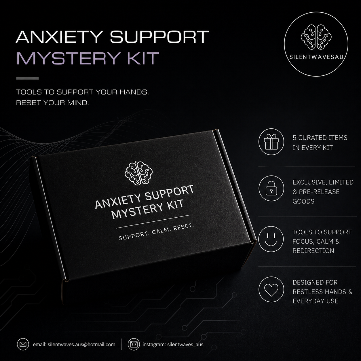 ANXIETY SUPPORT MYSTERY KIT