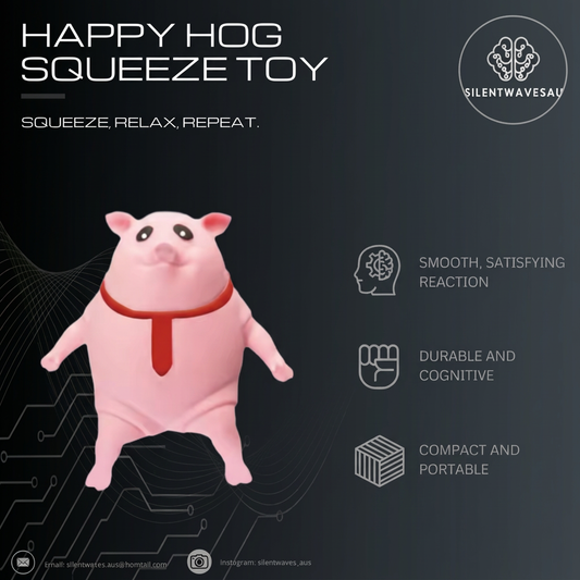 Happy Hog Squeeze Toy