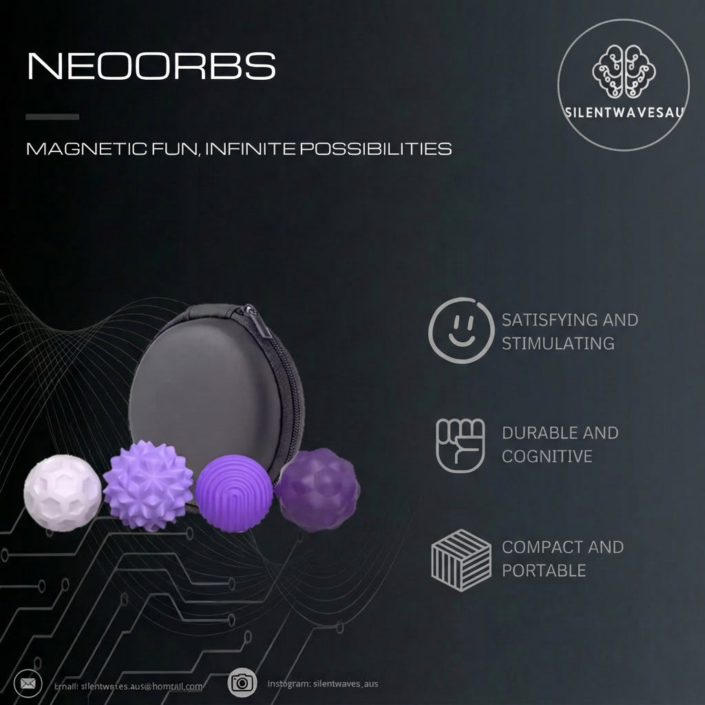 NeoOrbs Magnetic Fidget Balls: Stress Relief Sensory Toy