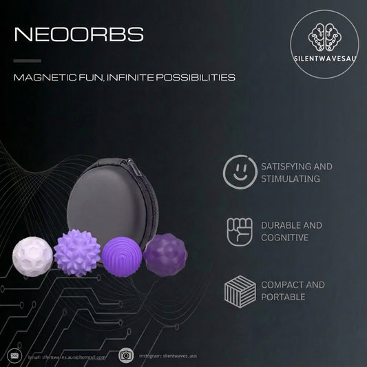 NeoOrbs Magnetic Fidget Balls: Stress Relief Sensory Toy
