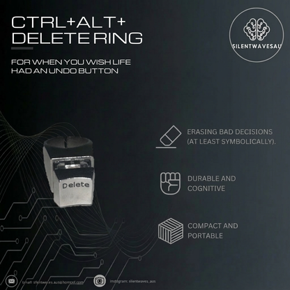 Ctrl + Alt + Delete Ring