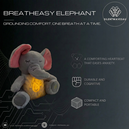 Breath Teddy Elephant: Anxiety Relief Companion