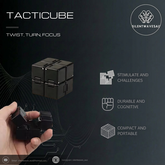 TactiCube: ADHD Fidget Puzzle for Focus & Anxiety Relief