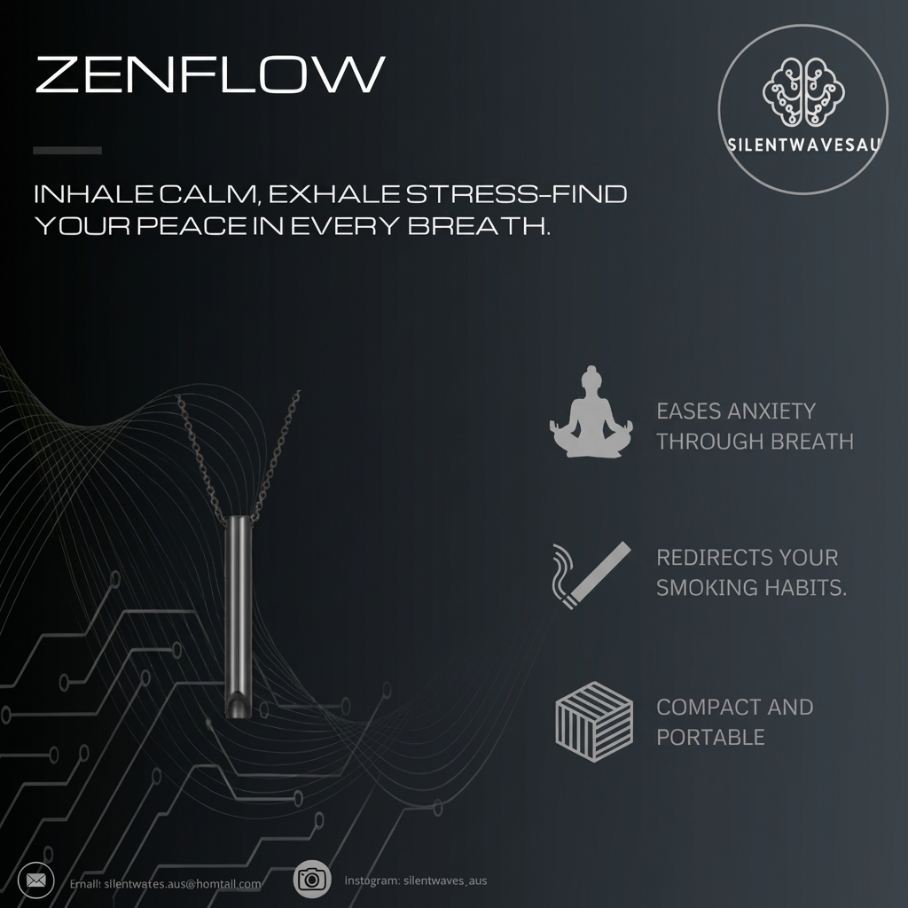 ZenFlow Breathing Necklace
