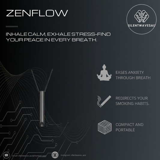 ZenFlow Breathing Necklace